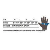 AP tamaño babero de cuero verde AP-2655 delantal y 14" guantes de cuero de becerro grano AP-6105 + xl para el servicio plena protección pesada/soldadura