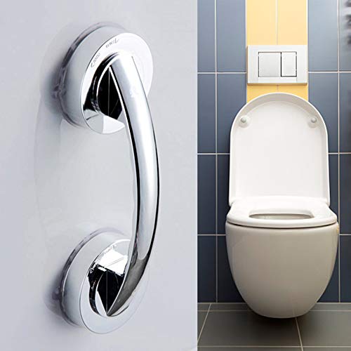 HongShan Sucker Pasamanos Soporte De Seguridad Ducha Baño Manija Barra De Agarre Agarre Seguro Antideslizante con Ventosa Fuerte para Agarrar En El Baño Pasamanos Tina De Baño Inodoro
