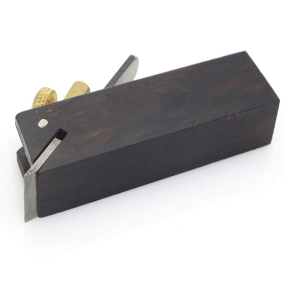 Mini cepilladora de mano de madera, herramienta de carpintería de fácil manejo, cepilladora de ángulo duradera, herramienta luthier, fabricación de violines, herramientas lineales de carpintero 7,5 cm, 1PCS