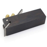 Mini cepilladora de mano de madera, herramienta de carpintería de fácil manejo, cepilladora de ángulo duradera, herramienta luthier, fabricación de violines, herramientas lineales de carpintero 7,5 cm, 1PCS