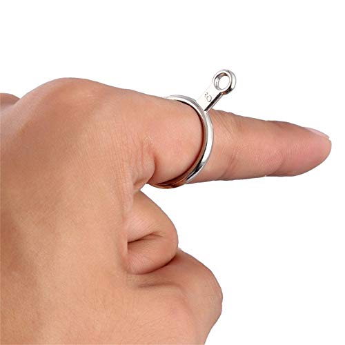 1 juego de anillos de plata de tamaño de dedo, joyeros de medición, palo de medición, juego de indicadores de anillo de dedo de metal, mandril, tamaño de EE. UU, Equipo de herramienta de joyería
