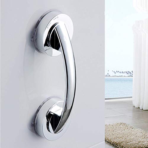 HongShan Sucker Pasamanos Soporte De Seguridad Ducha Baño Manija Barra De Agarre Agarre Seguro Antideslizante con Ventosa Fuerte para Agarrar En El Baño Pasamanos Tina De Baño Inodoro