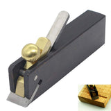 Mini cepilladora de mano de madera, herramienta de carpintería de fácil manejo, cepilladora de ángulo duradera, herramienta luthier, fabricación de violines, herramientas lineales de carpintero 7,5 cm, 1PCS