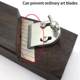YAOBAO Mini Plano de Bloques de Madera, Carpintero Mano Cepilladora Madera de Afeitar Woodcraft Bricolaje para Trabajar la Madera Cepilladora Herramientas de Mano de Madera 15cm, Negro