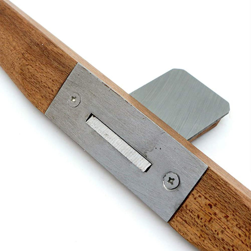 YAOBAO Mini cepilladora para Trabajar la Madera, Plano de Esquina de Madera, fabricación de Modelos de Carpintero Manual de alisado de tablones de Madera de 26Cm, Afilado