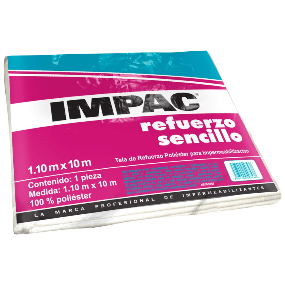 Impac Refuerzo Sencillo10 Tela Refuerzo Poliester (5 Pack)