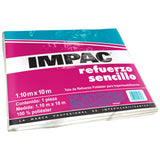 Impac Refuerzo Sencillo10 Tela Refuerzo Poliester (5 Pack)