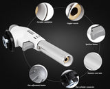 outlife Camping – Soplete de gas butano llama Soldadura Gun Burner Auto Ignition Cocina Herramienta de cocción para cocinar/postres Blazing/barbacoa/Baking/Camping al aire última intervensión