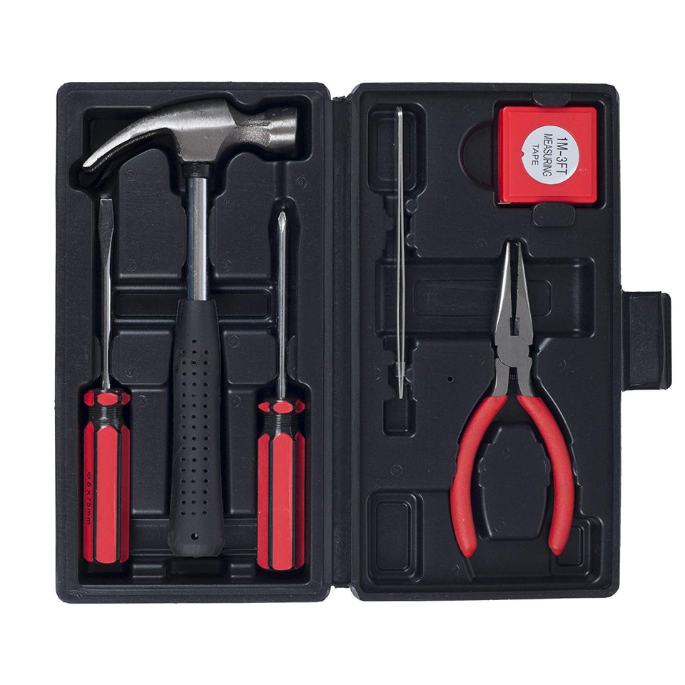 Stalwart 75-HT1007 Household Hand Tools, Tool Set, 6 Pieces