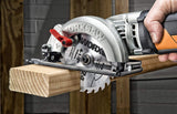 Worx Worxsaw WX429L Sierra circular compacta, 4 1/2 pulgadas