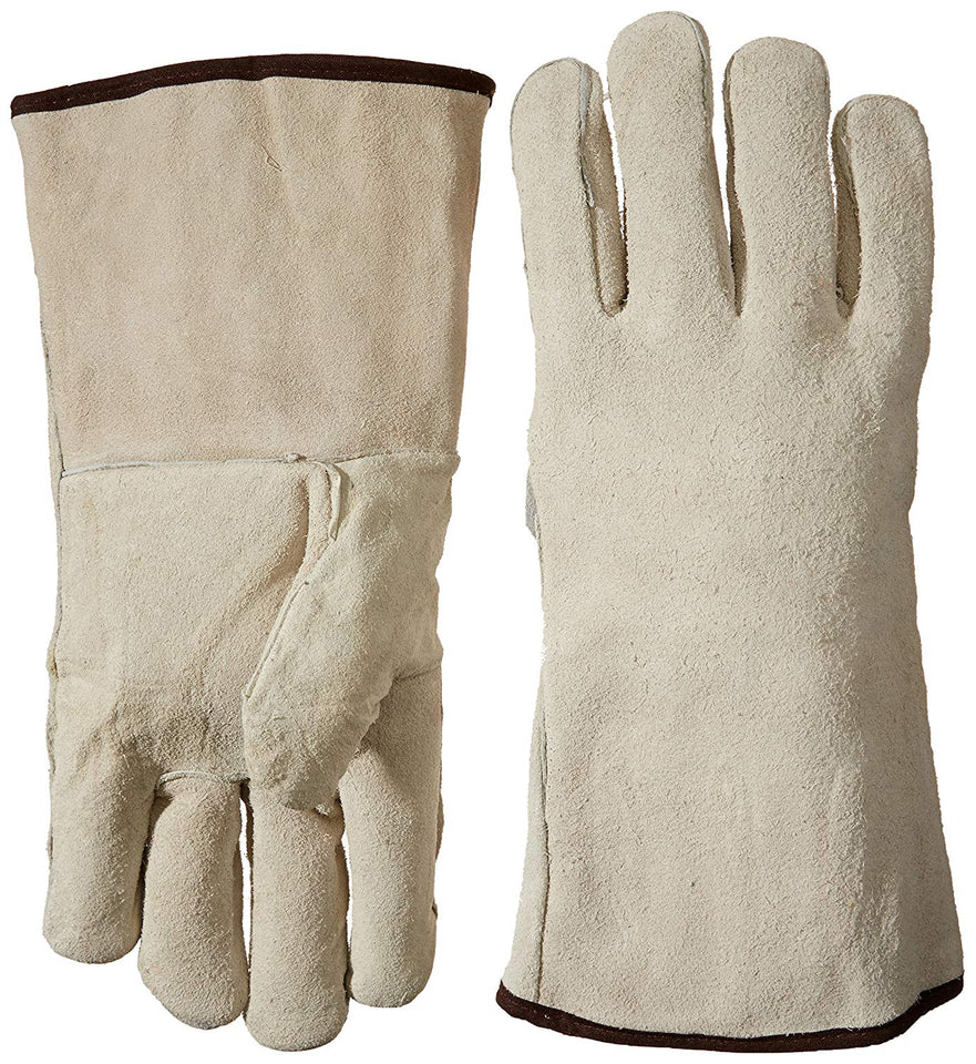 Bon 41-141 Leather Welder Gloves, Large